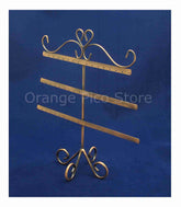 Copper Metal 3-Tier Earring Display